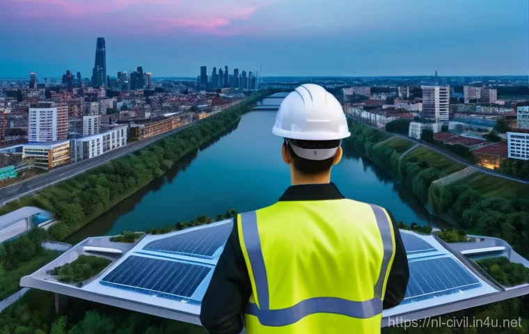 토목기사 실기시험에서의 유의사항 - **Prompt 1: Focused Study and Conceptualization**
    "A young, determined civil engineering student...