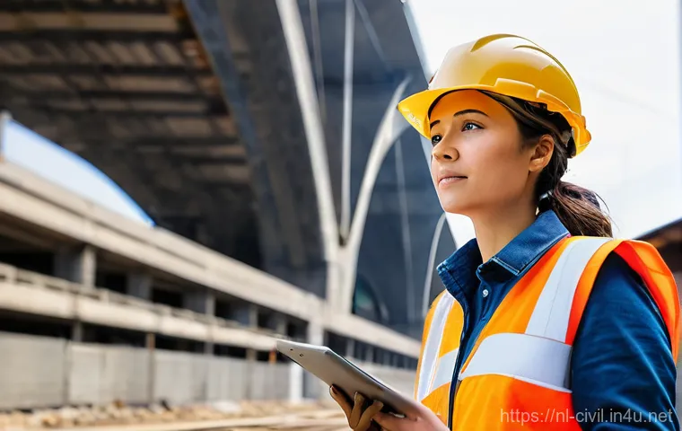 토목기사 자격증 취득 후기 - **Prompt 1: The Grand Scale of Dutch Civil Engineering – Past and Present Resilience**
    "A wide, ...