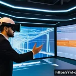 토목공학 분야에서의 IT 기술 활용 - **Prompt: Collaborative Digital Infrastructure Design in the Netherlands**
    "A diverse team of ci...